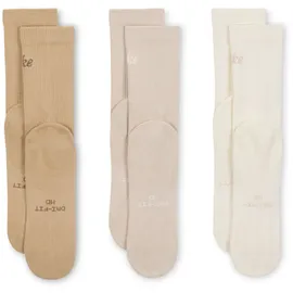 Nike Everyday Elevated Crew-Socken 3er Pack Beige/Mehrfarbig 42-46