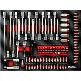 Mephisto Werkzeugwagen Einlagen Set mit 7 Einlagen Hartschaum