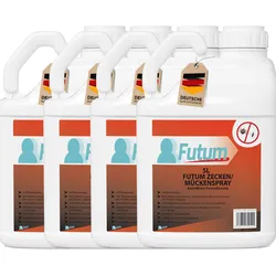 Futum 4x5L Zecken- / Mückenspray Flüssigkeit 4x5 l