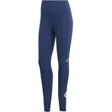 adidas Damen Climacool 3 Stripes Tights (Größe XS, blau)
