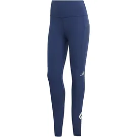 adidas Damen Climacool 3 Stripes Tights (Größe XS, blau)