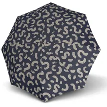 Knirps Regenschirm A.200 Medium Duomatic Cone Navy dunkelblau - Einheitsgröße