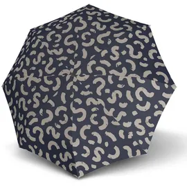 Knirps Regenschirm A.200 Medium Duomatic Cone Navy dunkelblau - Einheitsgröße