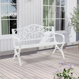 casa.pro Utav 127 x 53 x 79 cm Weiß