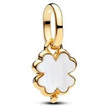 Pandora Glücks Kleeblatt Weiß 764564C01