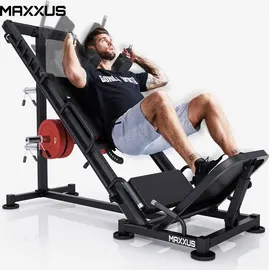 Maxxus Beinpresse 2in1 Schwarz
