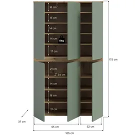 Möbel Boss Scarpa 105 x 175 x 37 cm Grün
