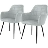 gooddeal24 Esszimmerstühle Esszimmerstuhl Wohnzimmerstühle Küchenstühle Stühle Samt