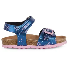 GEOX Sandal Chalki Babysandalen Navy / Light Pink 24