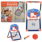vidaXL - Kinder Basketball-set Multifunktional Für Boden Und Wand
