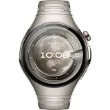 Huawei Watch 5 46 mm silbernes Titanarmband