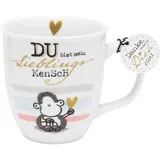 SHEEPWORLD Kaffeebecher Du bist mein Lieblingsmensch