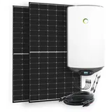 880W Solaranlage mit 80l Fothermo Boiler zur Warmwasseraufbereitung für Garten und Wohnmobil