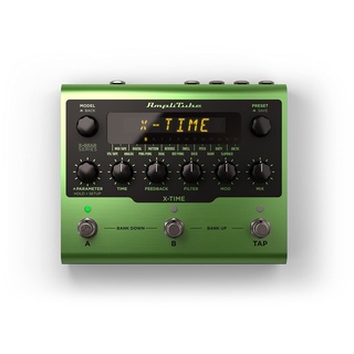 IK Multimedia AmpliTube X-TIME Delaypedal: Komplett neue, audiophile Delay- bis hin zu kristallklar, von Tape Echos bis hin zu kristallklar - X-GEAR