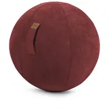 SITTING BALL ALFA Sitzball weinrot 65,0 cm