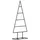 vidaXL Metall-Weihnachtsbaum Deko Schwarz 60 cm