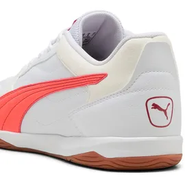 Puma PRESSING IV Fußballschuh für Halle und Straße weiß 42 EU