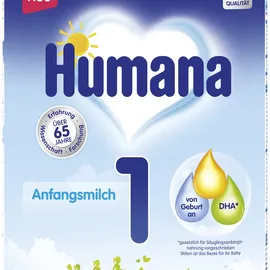 Humana Anfangsmilch 1 mit HMO Pulver