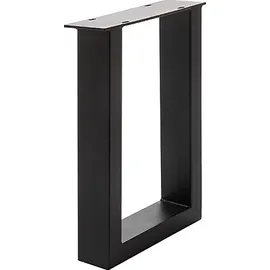 MCA living Bank MCA LIVING "Palais Bank", schwarz (naturfarben, schwarz, schwarz), B:180cm H:50cm T:40cm, Massivholz, Sitzbänke