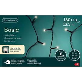 Kaemingk Lichterkette LED Basic 180 LED, warmweiß