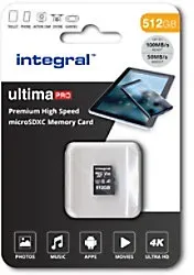 Integrierte Micro SD-Speicherkarte 512 GB Klasse 3