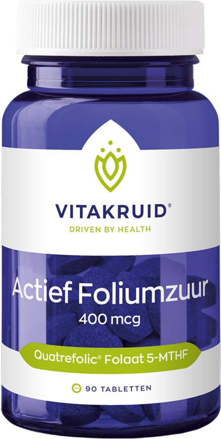 Aktive Folsäure 400 mcg (90 Tabletten)