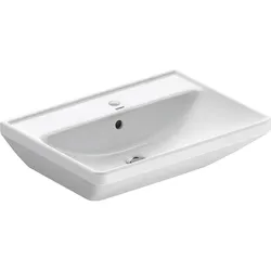 Waschtisch Duravit D-Neo (Ausführung: Waschtisch Duravit D-Neo 550x165x440 mm mit Ül. 1 HL mittig weiß)