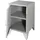 Vipack Nachtschrank Bronxx 40 x 40 x 60 cm Grau