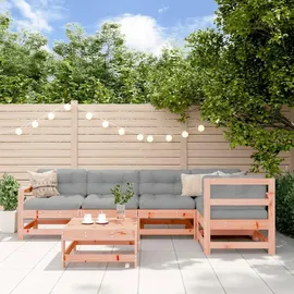 vidaXL Garten-Lounge-Set 6-tlg. braun