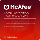 McAfee Total Protection with Safe Connect VPN 2024