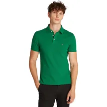 Tommy Hilfiger Herren Poloshirt Kurzarm 1985 Slim Fit, Grün (Nouveau Green), M