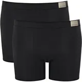 SLOGGI Men GO Natural Boxershorts schwarz S 2er Pack
