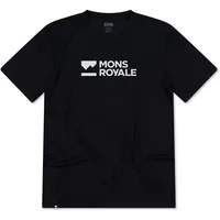 Mons Royale Icon Merino T-Shirt schwarz M
