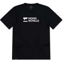 Mons Royale Icon Merino T-Shirt schwarz M