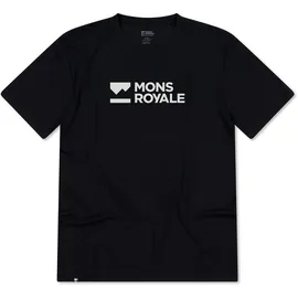 Mons Royale Icon Merino T-Shirt schwarz M