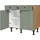 Nobilia Unterschrank Cascada 90 x 87 x 58,3 cm