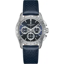 Hamilton Jazzmaster Performer Auto Chrono Leder 42 mm H36616640