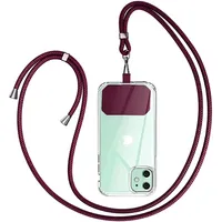 GUMO-LONG Handyband Universal zum Umhängen - Kompatibel mit jedem Handy und Smartphone, Kette zum Umhängen, Hülle mit Kordel, Handyband mit jeder Hülle kombinierbar