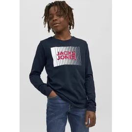 Jack & Jones Junior Shirt & Blau,Rot,Weiß | 140