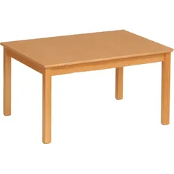 Massivholz Rechtecktisch, feststehend TI QK