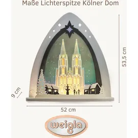 Weigla Lichterspitze Kölner Dom 52 cm