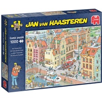 JUMBO Spiele Jumbo 20041 - Jan van Haasteren Das fehlende Puzzleteil, Comic-Puzzle, 1000 Teile