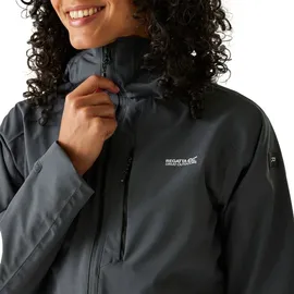 Regatta Birchdale II Funktionsjacke mit Kapuze in Grau - 44