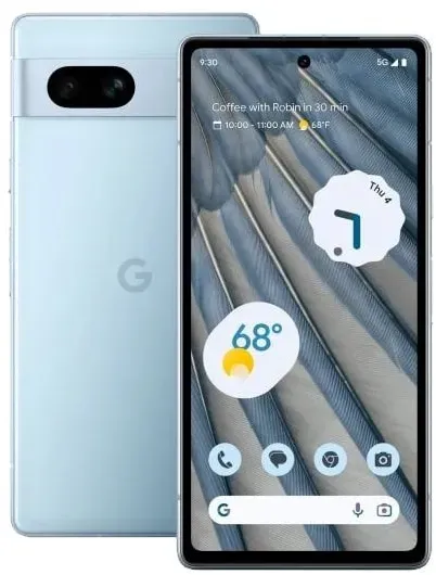 128 GB 5G Smartphone 15,5 cm (6.1 Zoll) Android 64 MP Dual Kamera Dual Sim WiFi 6E (Sea) Pixel 7a