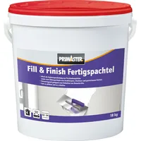 Primaster Fertigspachtel Fill & Finish 18 kg weiß