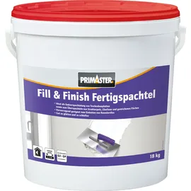 Primaster Fertigspachtel Fill & Finish 18 kg weiß