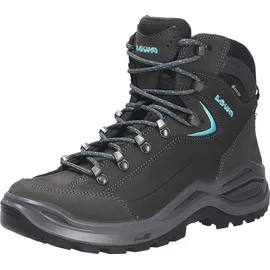 Lowa Renegade GTX Mid Damen Asphalt/Türkis 37,5