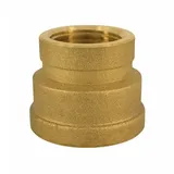 KLASEBO Gewindefitting Messing Muffe reduziert 1 1/2" IG x 1 1/4" IG