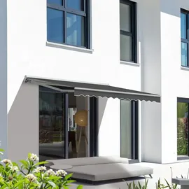 Eclipse Kassettenmarkise 4 x 3 m grau