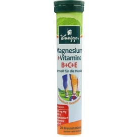 Kneipp Magnesium + Vitamine B + C + E Brausetabletten 20 St.